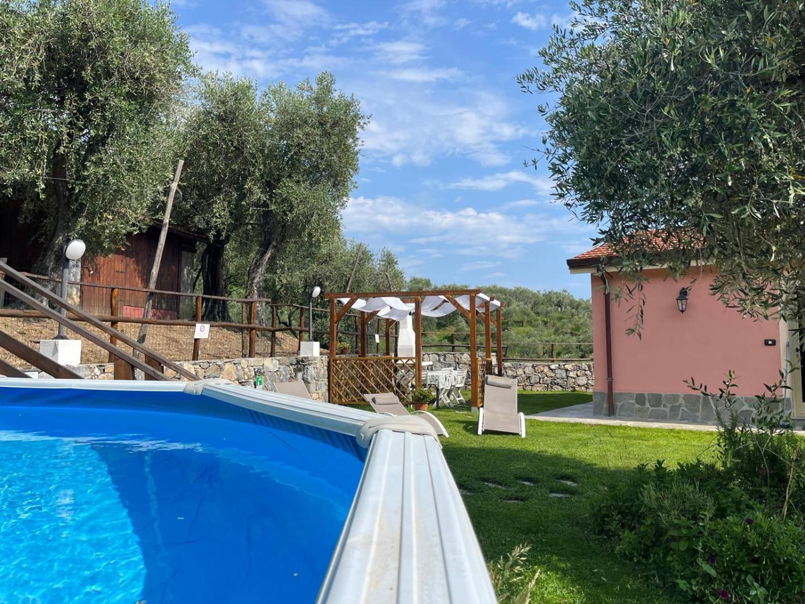 Fior D'Olivo - Villa Con Piscina Privata A Pochi Minuti Dal Centro Di Sestri Levante, Mare E Spiaggie Santo Stefano del Ponte Εξωτερικό φωτογραφία