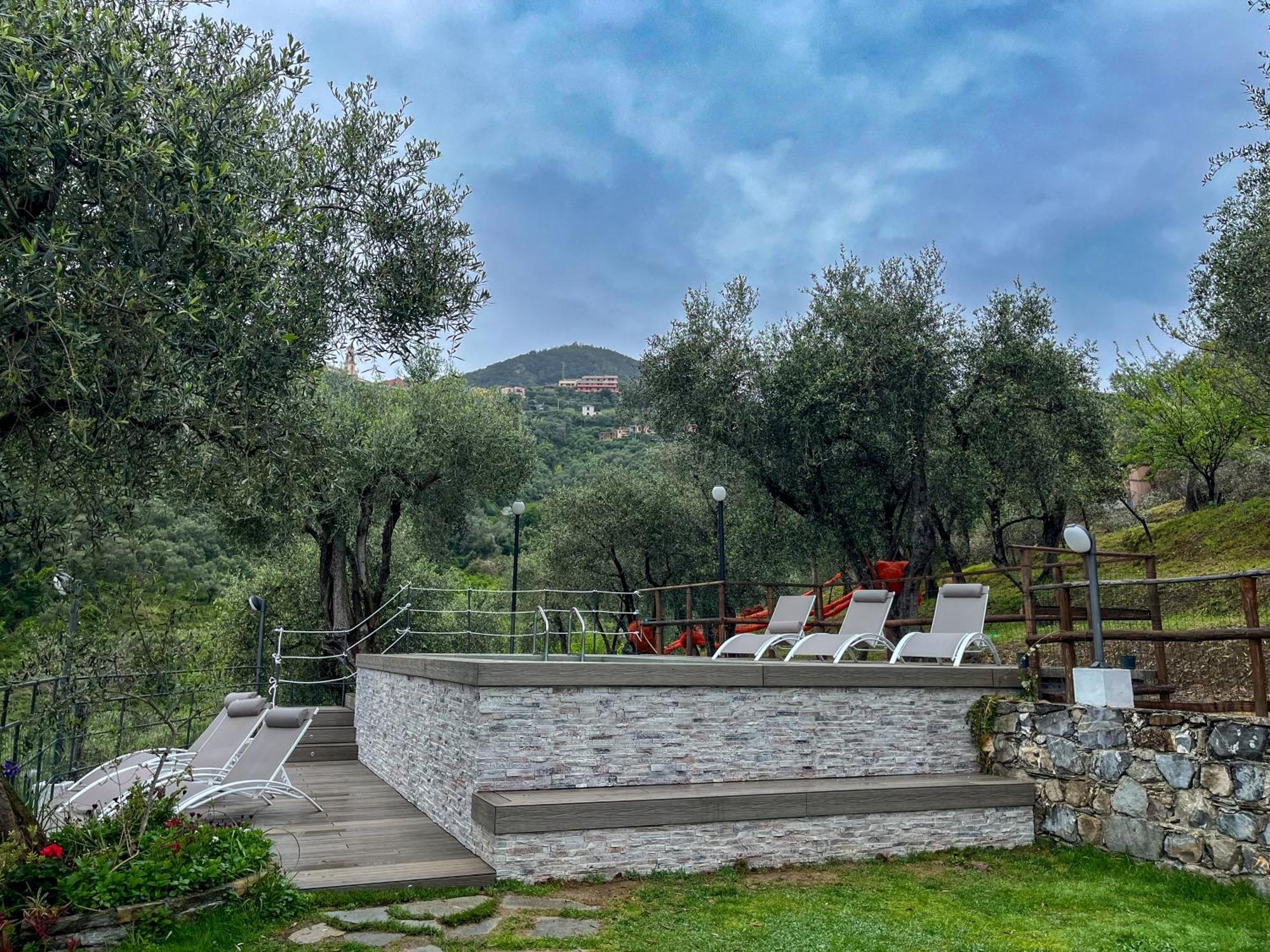 Fior D'Olivo - Villa Con Piscina Privata A Pochi Minuti Dal Centro Di Sestri Levante, Mare E Spiaggie Santo Stefano del Ponte Εξωτερικό φωτογραφία